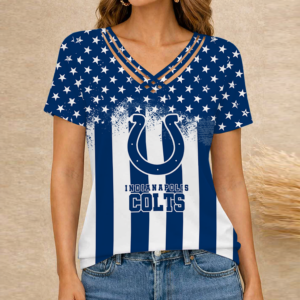 Limited Edition – Customized NFL Indianapolis Colts V-Neck Shirt