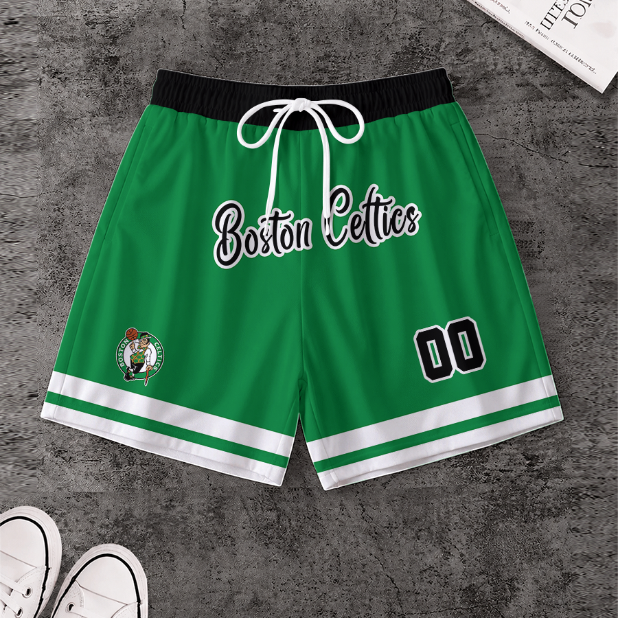 Limited Edition – Customized NBA Boston Celtics Short Pants
