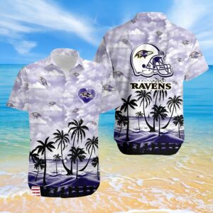 Limited Edition – Customized NFL Baltimore Ravens Unisex Hawaiian Shirt