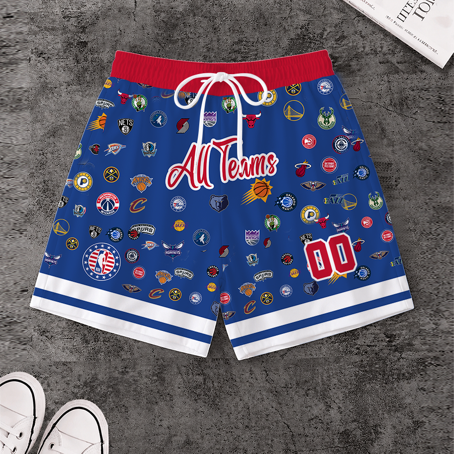 Limited Edition – Customized NBA All Teams Short Pants