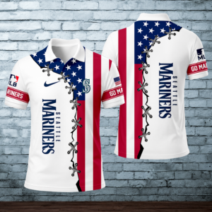 Limited Edition – Customized MLB Seattle Mariners Polo Shirt