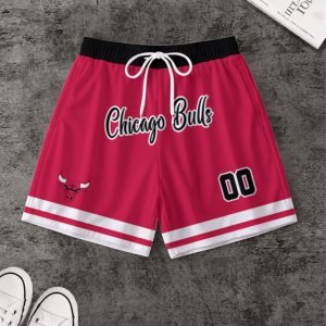 Limited Edition – Customized NBA Chicago Bulls Short Pants