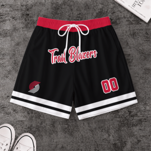 Limited Edition – Customized NBA Portland Trail Blazers Short Pants
