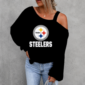 Limited Edition – Customized NFL Pittsburgh Steelers Drop Shoulder Sweatshirt