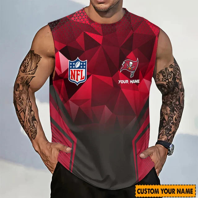 Limited Edition – Customized NFL Tampa Bay Buccaneers Men’s Gym Shirt