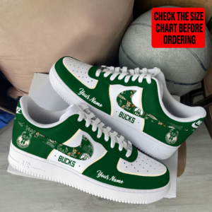 Limited Edition – Customized NBA Milwaukee Bucks Af1 Shoes