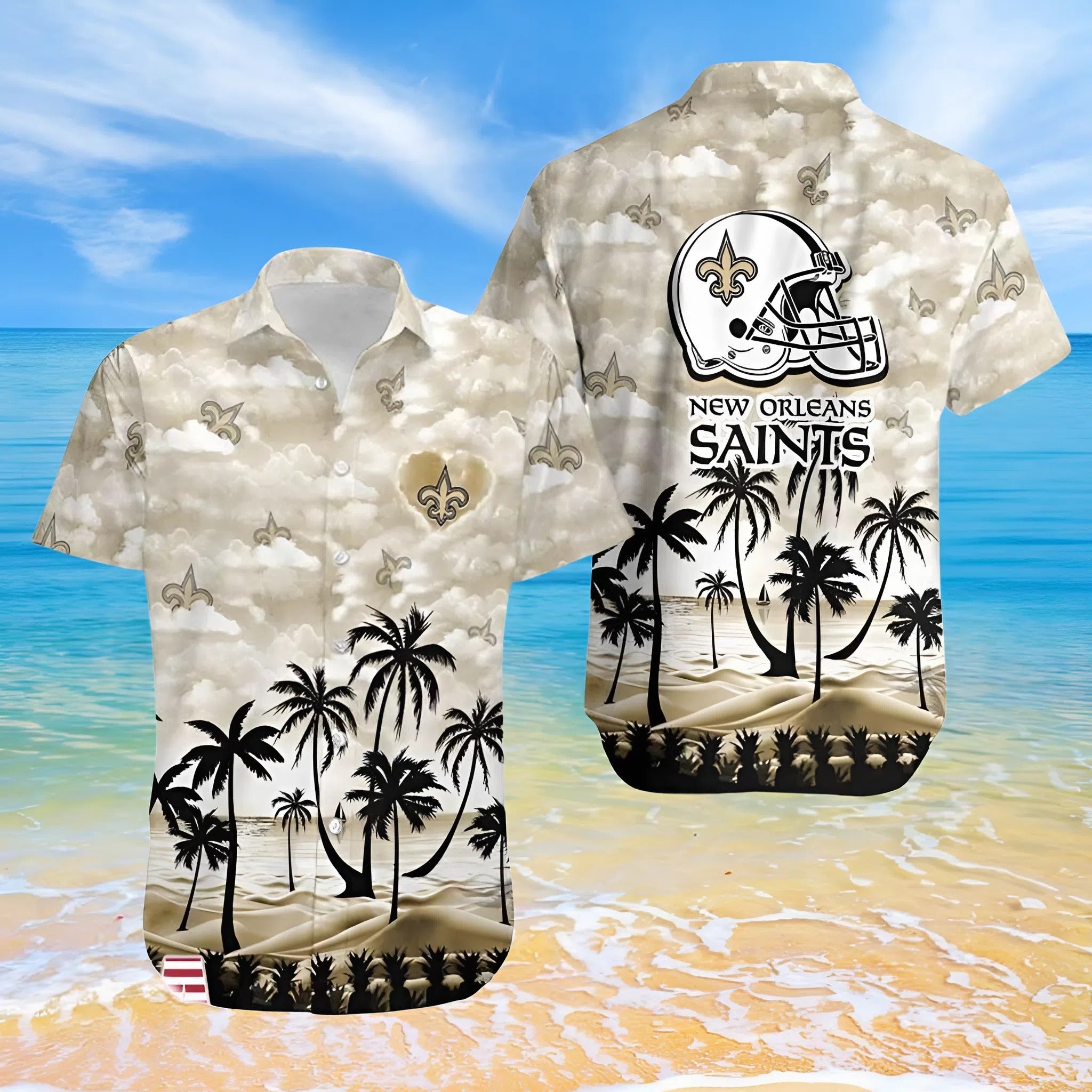 Limited Edition – Customized NFL New Orleans Saints Unisex Hawaiian Shirt