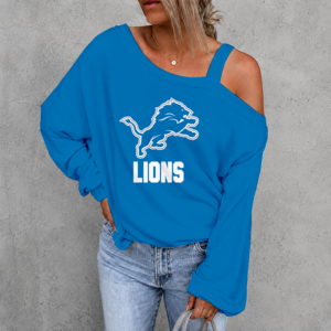 Limited Edition – Customized NFL Detroit Lions Drop Shoulder Sweatshirt