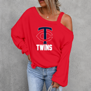 Limited Edition – Customized MLB Minnesota Twins Drop Shoulder Sweatshirt