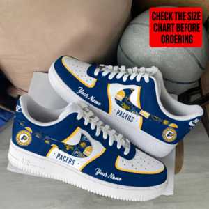 Limited Edition – Customized NBA Indiana Pacers Af1 Shoes