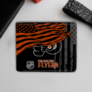 Limited Edition – Customized NHL Philadelphia Flyers Leather Wallet