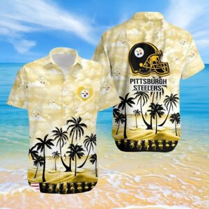 Limited Edition – Customized NFL Pittsburgh Steelers Unisex Hawaiian Shirt