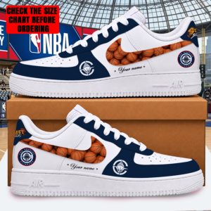 Limited Edition – Customized NBA Los Angeles Clippers Af1 Shoes