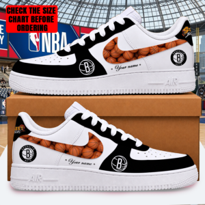 Limited Edition – Customized NBA Brooklyn Nets Af1 Shoes