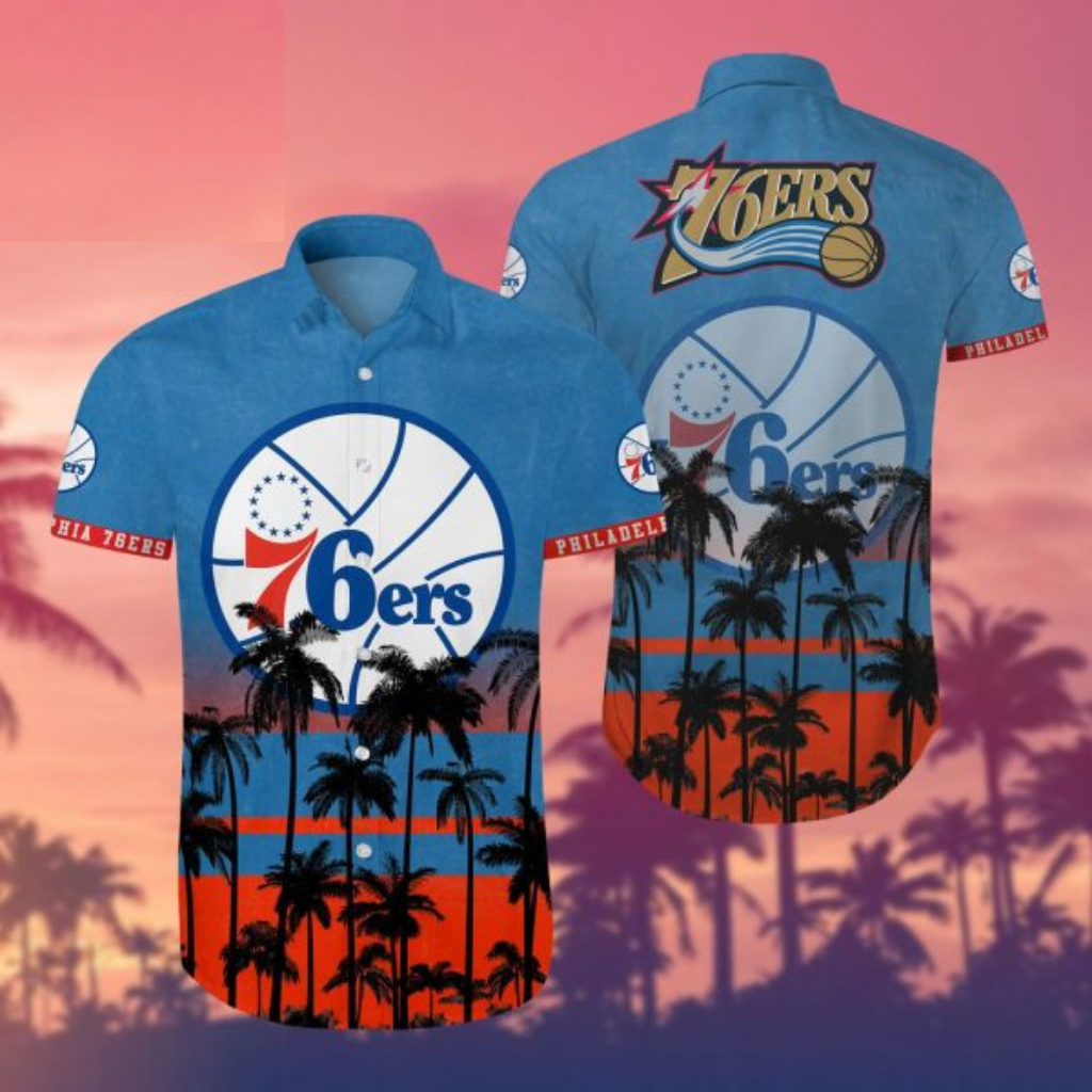 Limited Edition – Customized NBA Philadelphia 76Ers Unisex Hawaiian Shirt