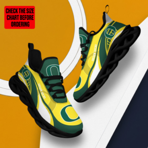 Limited Edition – New Customized NCAA Oregon Ducks Max Soul Sneakers