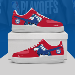 Limited Edition – Customized NBA Philadelphia 76Ers Af1 Shoes