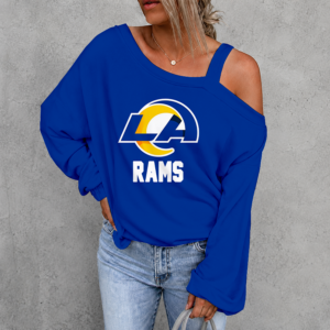Limited Edition – Customized NFL Los Angeles Rams Drop Shoulder Sweatshirt