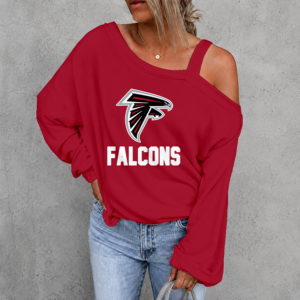 Limited Edition – Customized NFL Atlanta Falcons Drop Shoulder Sweatshirt