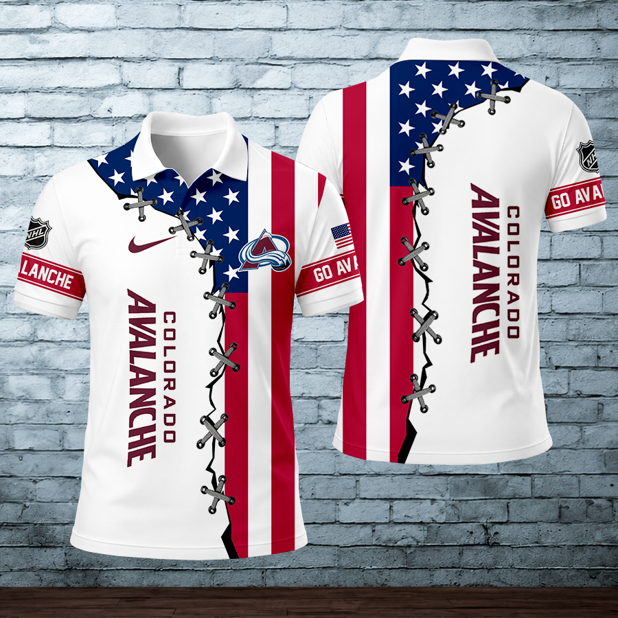 Limited Edition – Customized NHL Colorado Avalanche Polo Shirt