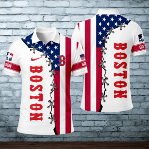Limited Edition – Customized MLB Boston Red Sox Polo Shirt