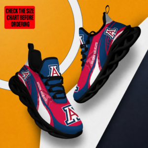 Limited Edition – New Customized NCAA Arizona Wildcats Max Soul Sneakers