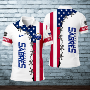 Limited Edition – Customized NHL Buffalo Sabres Polo Shirt