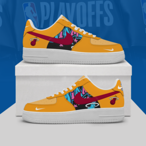 Limited Edition – Customized NBA Miami Heat Af1 Shoes