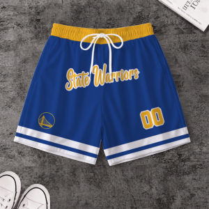 Limited Edition – Customized NBA Golden State Warriors Short Pants