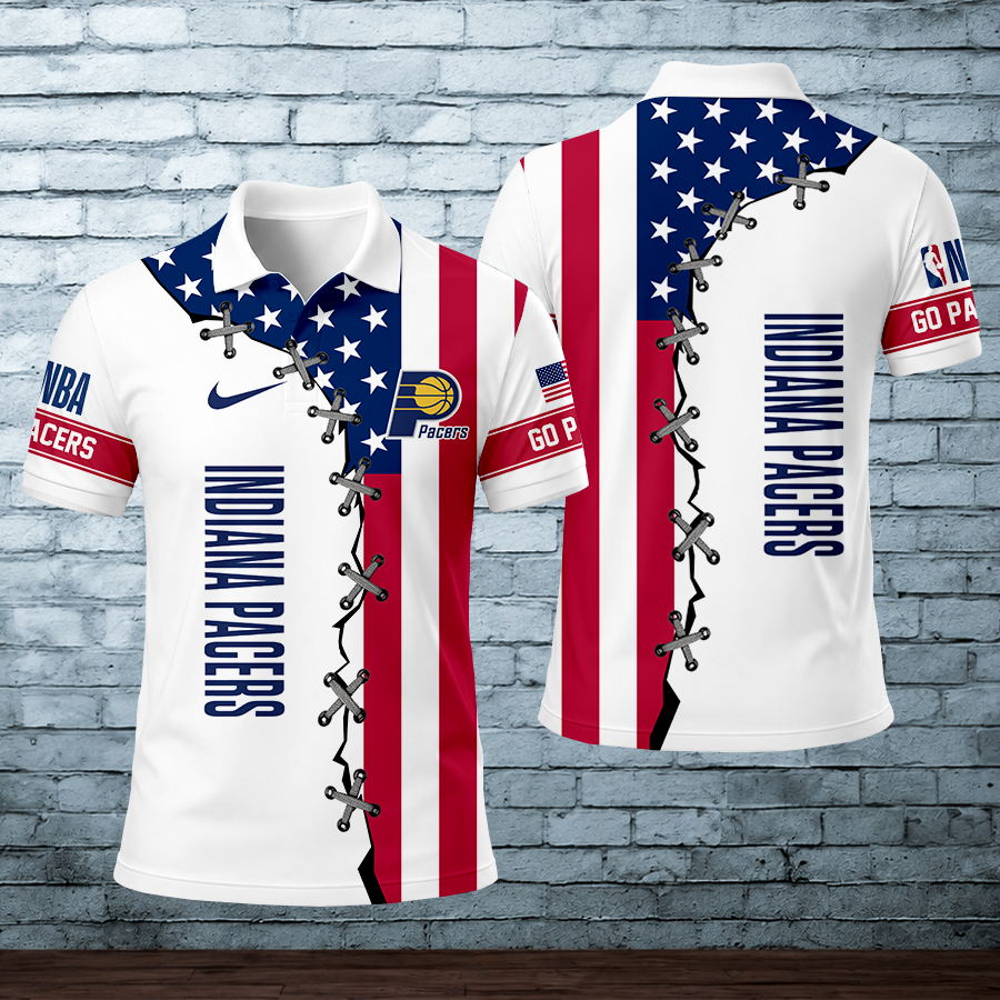 Limited Edition – Customized NBA Indiana Pacers Polo Shirt