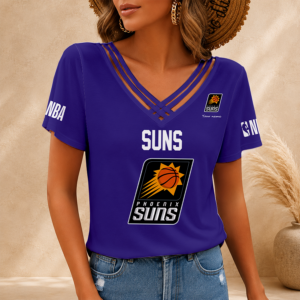 Limited Edition – Customized NBA Phoenix Suns V-Neck Shirt