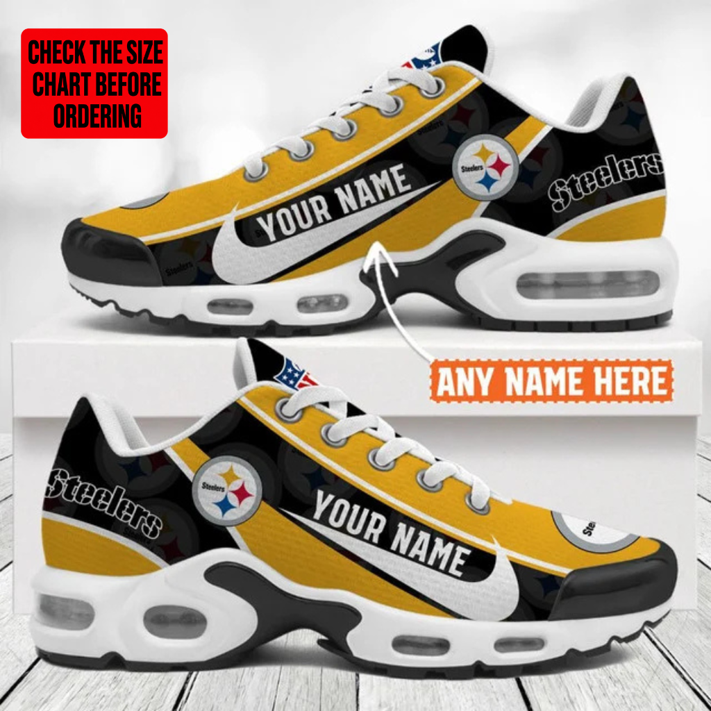 Limited Edition – Customized NFL Pittsburgh Steelers Air Max Plus Sneakers