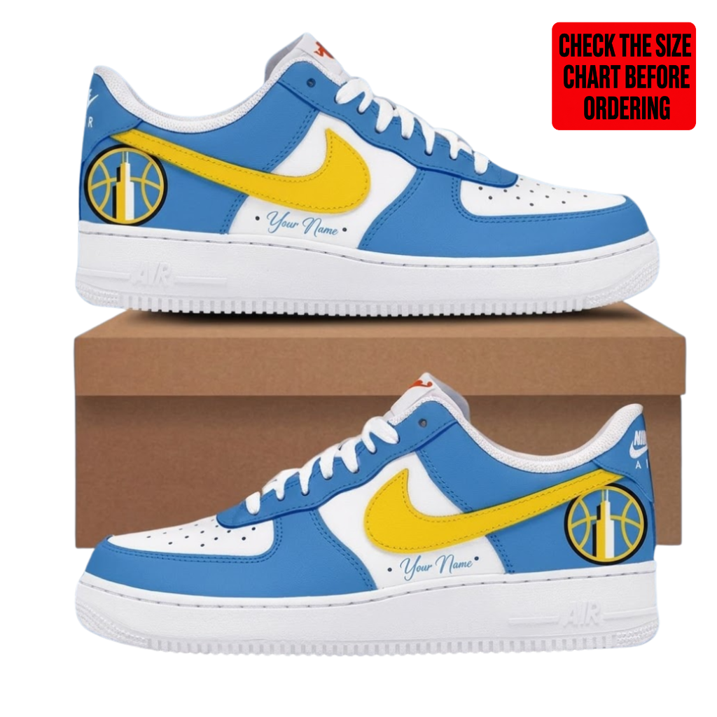 Limited Edition – Customized WNBA Chicago Sky Af1 Sneakers