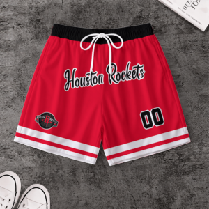 Limited Edition – Customized NBA Houston Rockets Short Pants