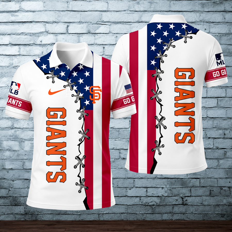 Limited Edition – Customized MLB San Francisco Giants Polo Shirt