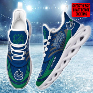 Limited Edition – Customized NHL Vancouver Canucks Max Soul Shoes