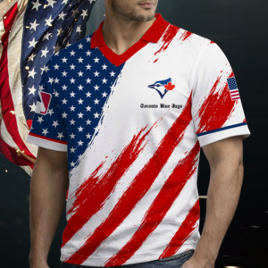 Limited Edition – Customized MLB Toronto Blue Jays Polo Shirt