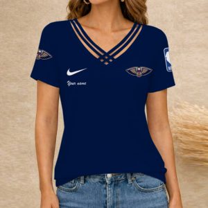 Limited Edition – Customized NBA New Orleans Pelicans V-Neck Shirt