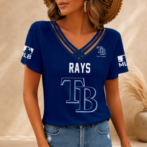 Limited Edition – Customized MLB Tampa Bay Rays V-Neck Shirt