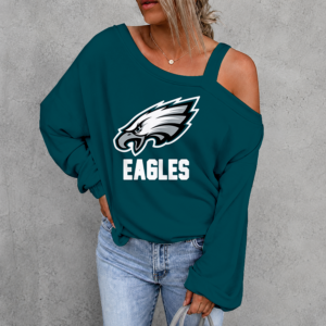 Limited Edition – Customized NFL Philadelphia Eagles Drop Shoulder Sweatshirt