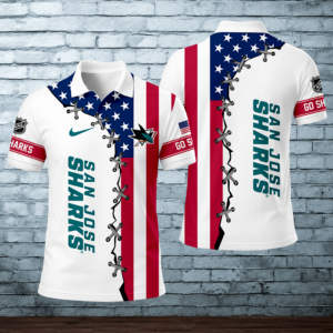 Limited Edition – Customized NHL San Jose Sharks Polo Shirt