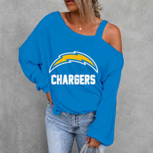 Limited Edition – Customized NFL Los Angeles Chargers Drop Shoulder Sweatshirt