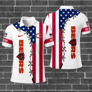Limited Edition – Customized NFL Chicago Bears Polo Shirt