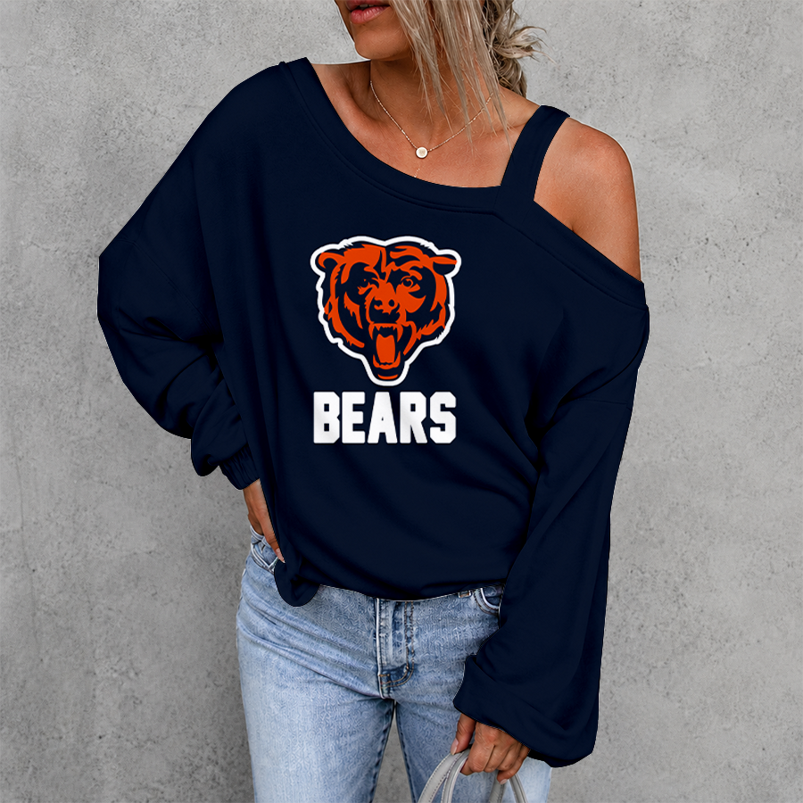 Limited Edition – Customized NFL Chicago Bears Drop Shoulder Sweatshirt