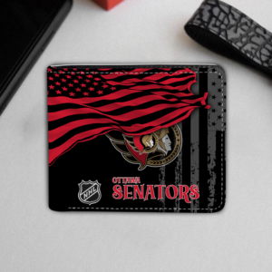 Limited Edition – Customized NHL Ottawa Senators Leather Wallet
