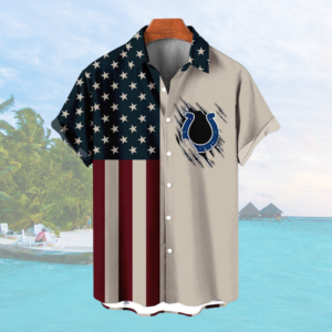 Limited Edition – Customized NFL Indianapolis Colts Patriotic 250 Usa Hawaiian Shirt