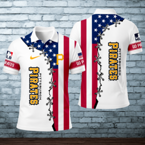 Limited Edition – Customized MLB Pittsburgh Pirates Polo Shirt
