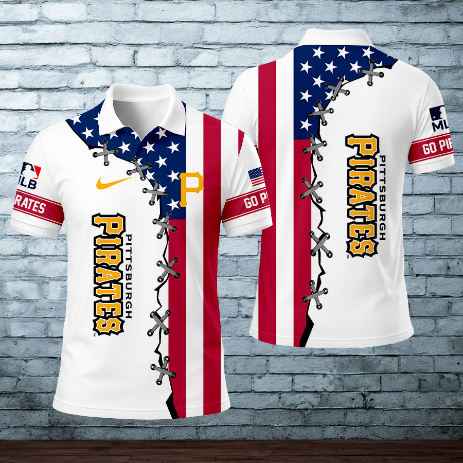 Limited Edition – Customized MLB Pittsburgh Pirates Polo Shirt