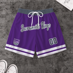 Limited Edition – Customized NBA Sacramento Kings Short Pants