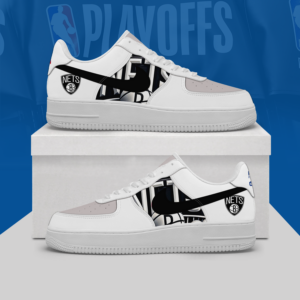 Limited Edition – Customized NBA Brooklyn Nets Af1 Shoes